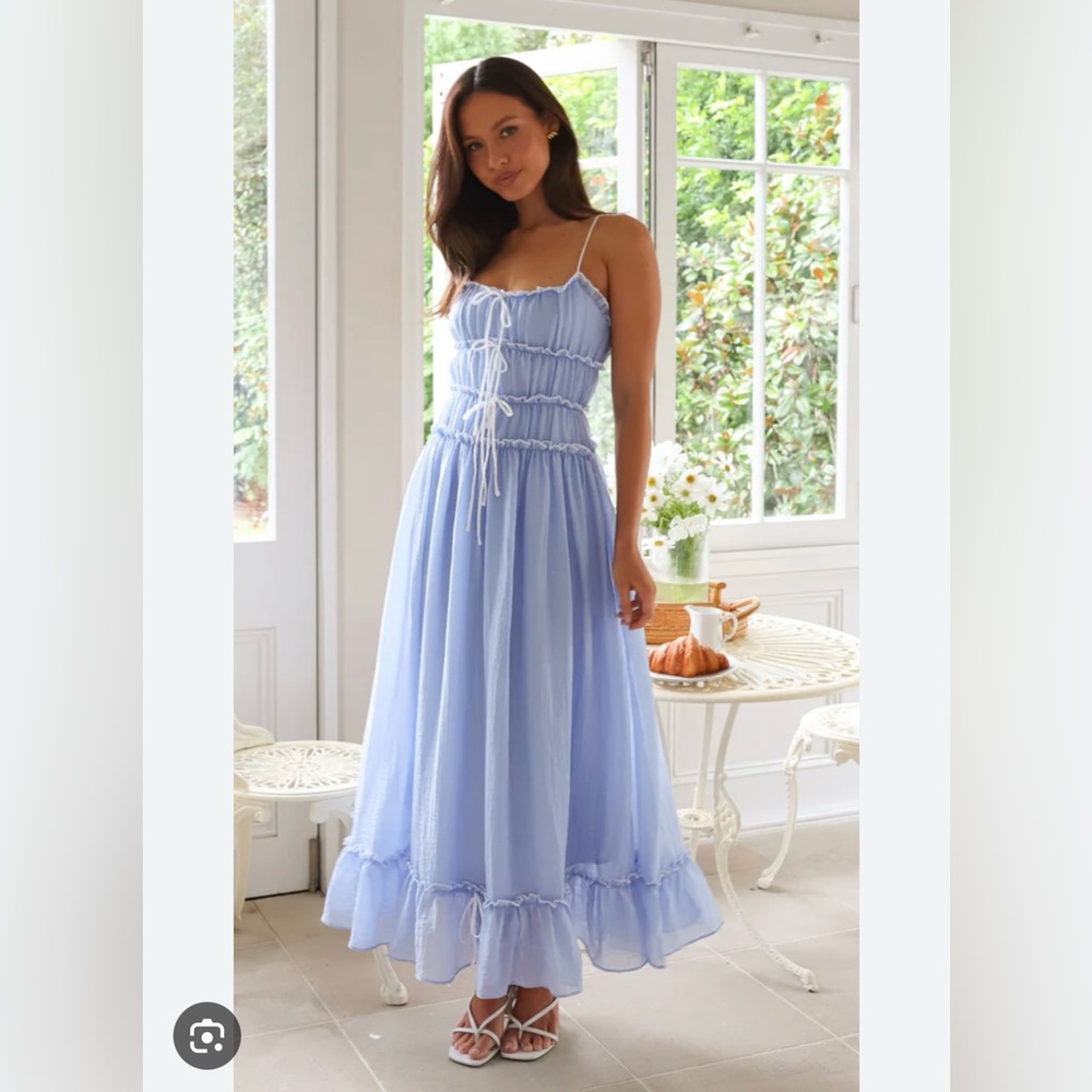 Mura Marlowe maxi dress blue